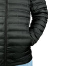 Jaqueta Masculina Puffer Impermeável Capuz Removível