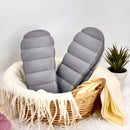 Pantufa Ursinho de Inverno Peluciada Antiderrapante